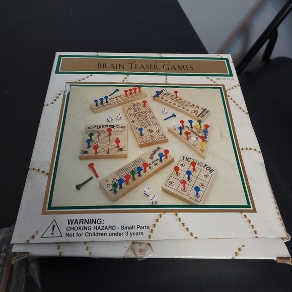1997 Dayton Hudson Wood Brain Teaser Games - Picture 8 of 14